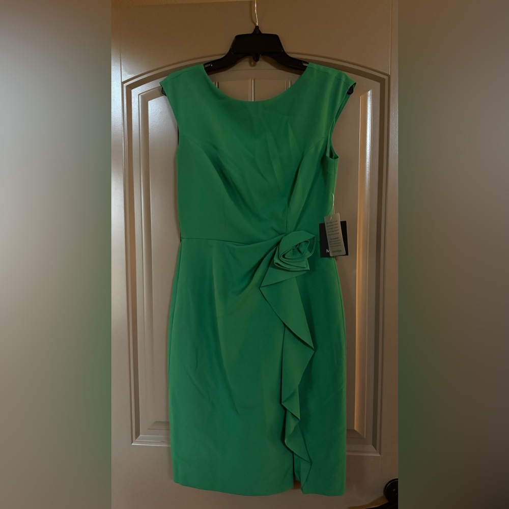 Nordstrom Vibrant Green Midi Dress